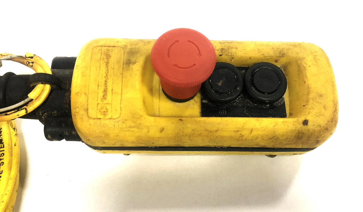 Telemecanique Untested Pushbutton Station With 10 Foot Cable XAC-A02/XAC-A03USED