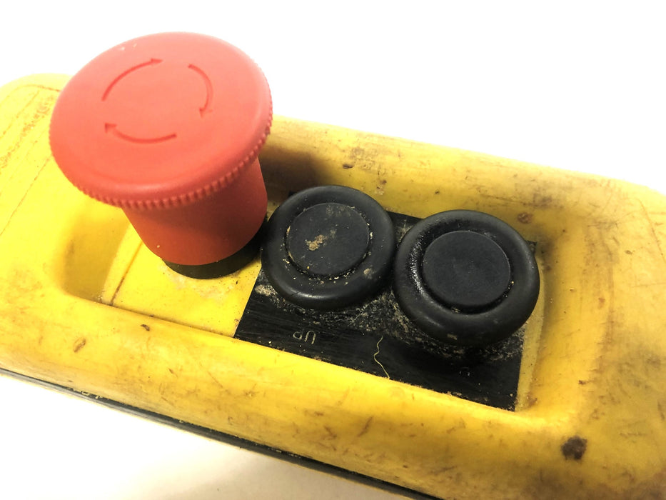 Telemecanique Untested Pushbutton Station With 10 Foot Cable XAC-A02/XAC-A03USED