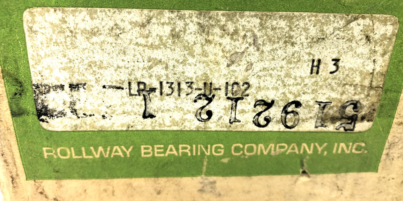 Rollway Cylindrical Roller Bearing LP1313U102 NOS