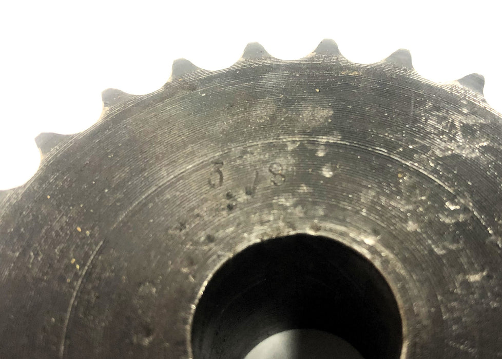 Unbranded 25 Tooth 1.23X2.233.12 Inch OD 0.78 Inch Bore 3/8 Sprocket 25Z USED