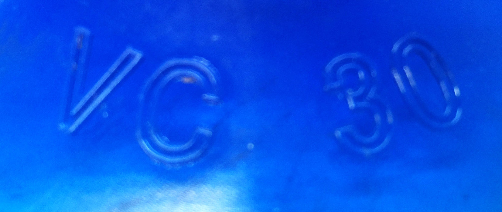 VI CAS Blue Rubber Vacuum Cup VC30 [Lot of 3] NOS