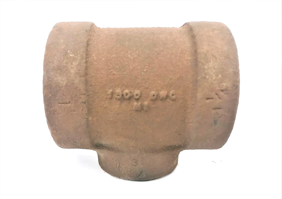 STOCKHAM 1-1/14"1-1/4"x3/4" REDUCING TEE AAR300S NOS