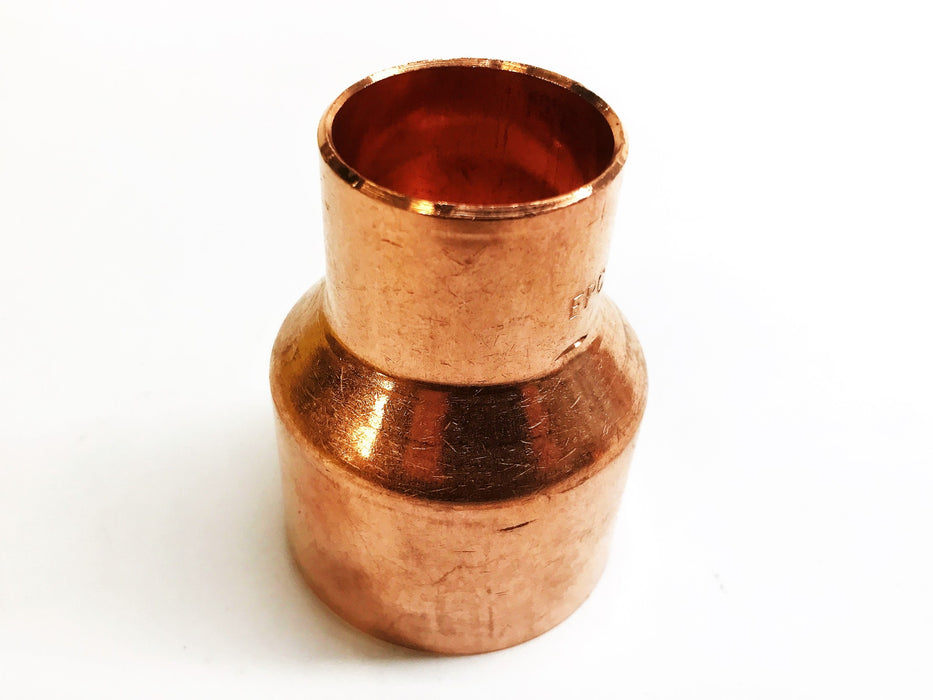 EPC 2" Sweat x 1-1/4" Sweat Reducing Copper Coupling [Lot of 2] NOS