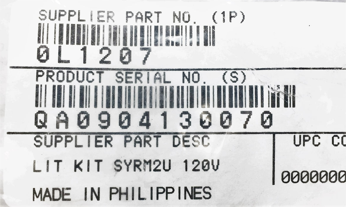 APC Lit Kit SYRM2U 0L1207 NOS