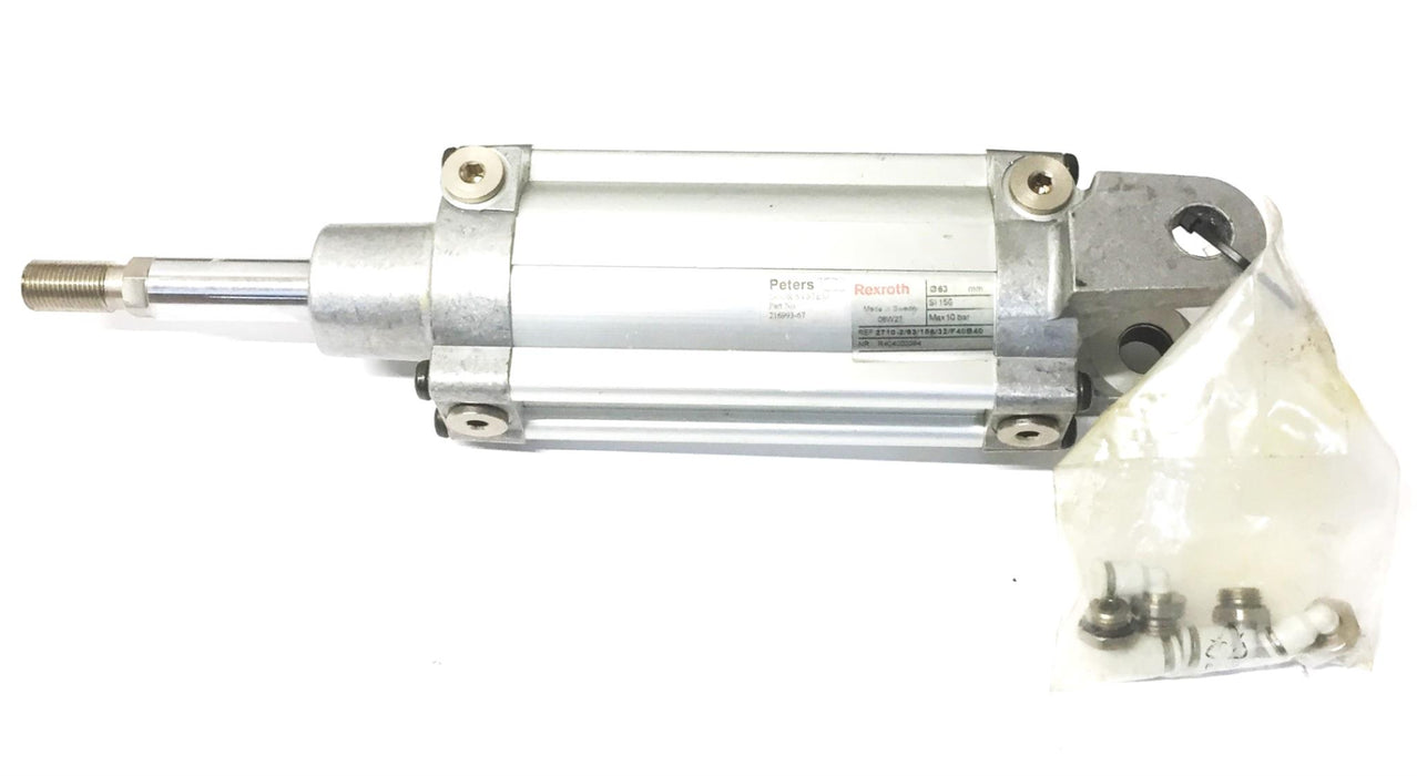 Rexroth/Peters Door Control Pneumatic Cylinder 216993-64 (R404000394) NOS