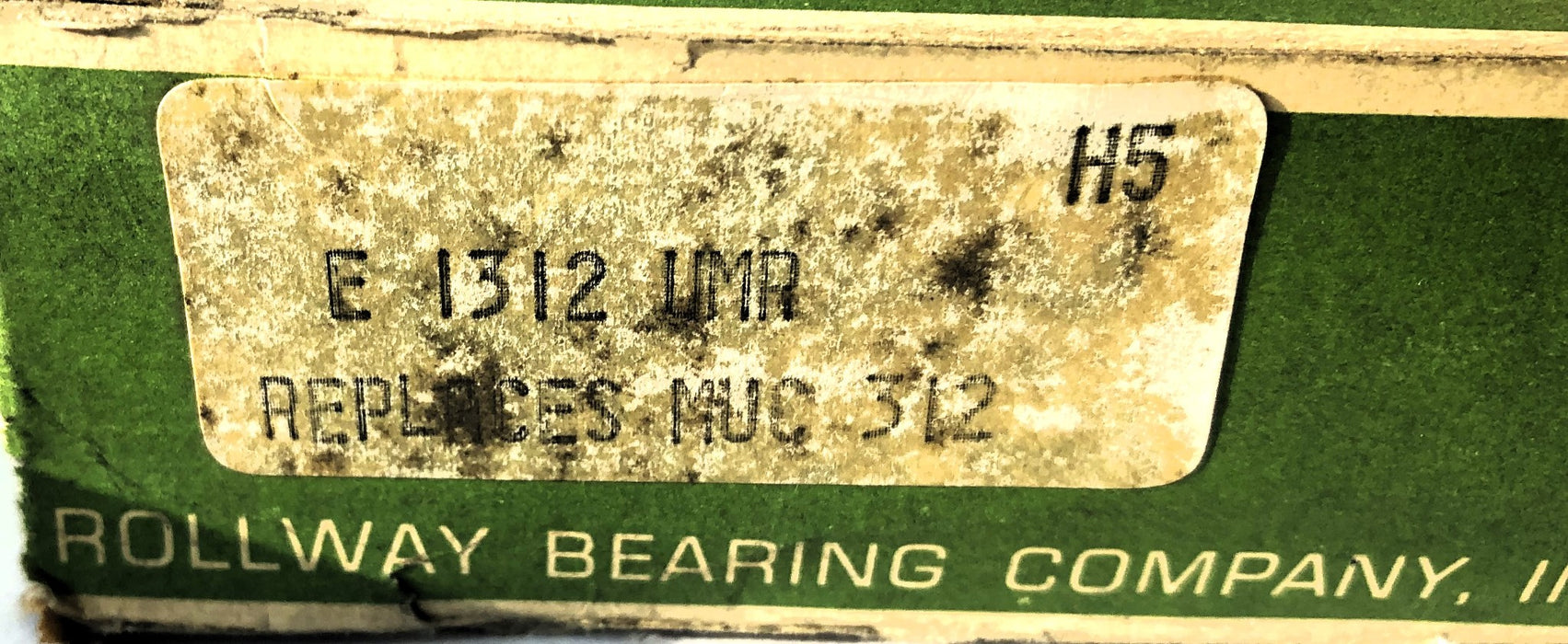 Rollway Cylindrical Roller Bearing E1312UMR NOS