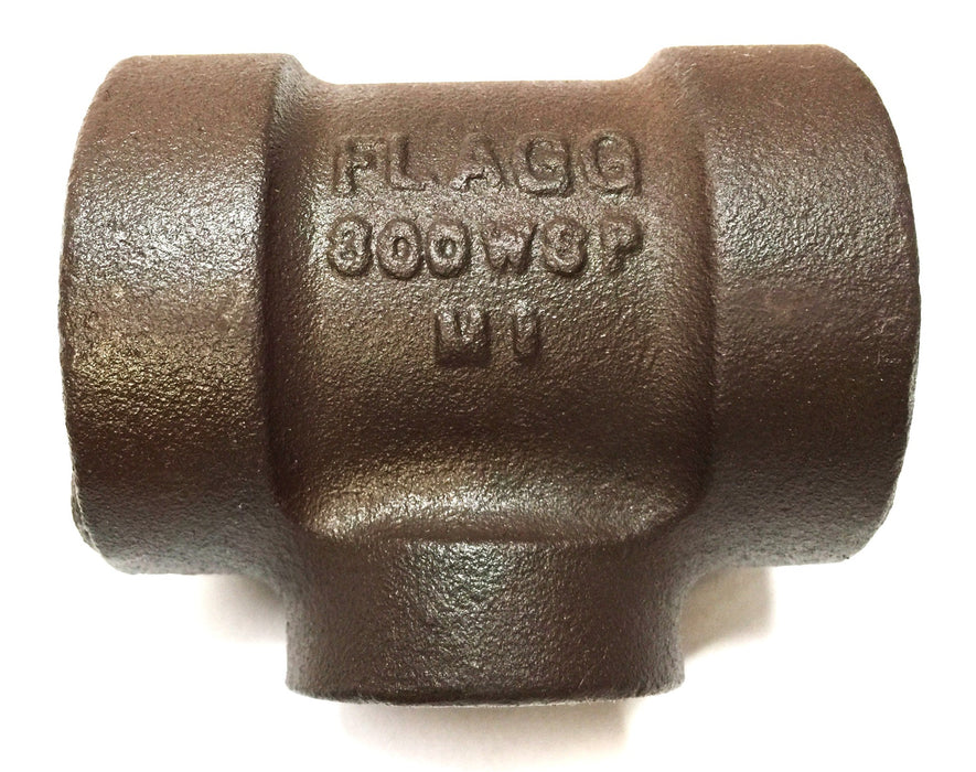 Flagg 1" x 1" x 1/2" Iron Tee [Lot of 5] NOS