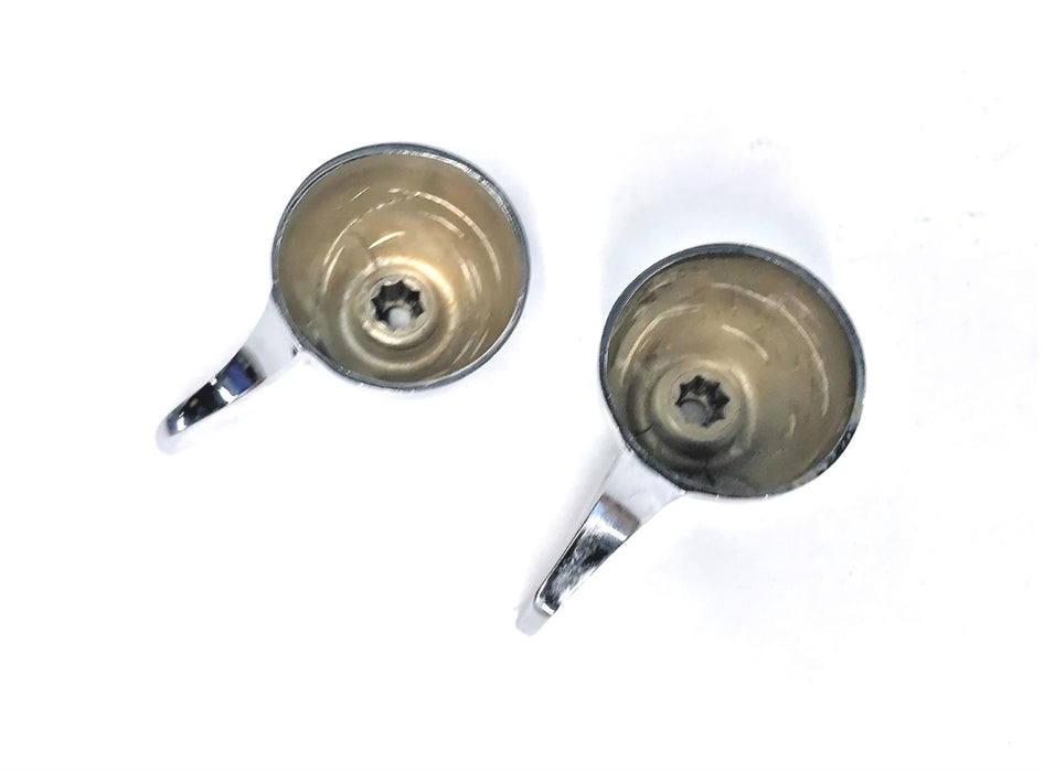CHICAGO SINGLE WING FAUCET SET HOT AND COLD 1000-PRJKCP NOS