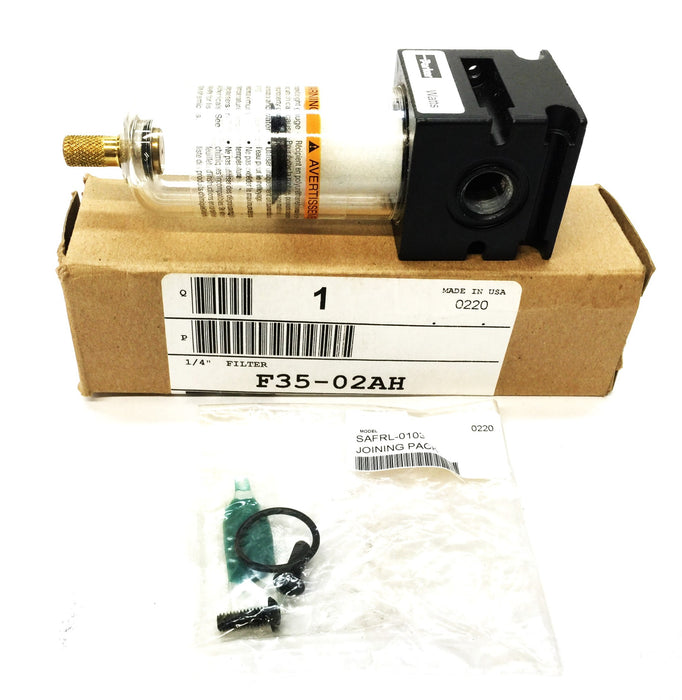 Parker Pneumatic Filter F35-02AH NOS