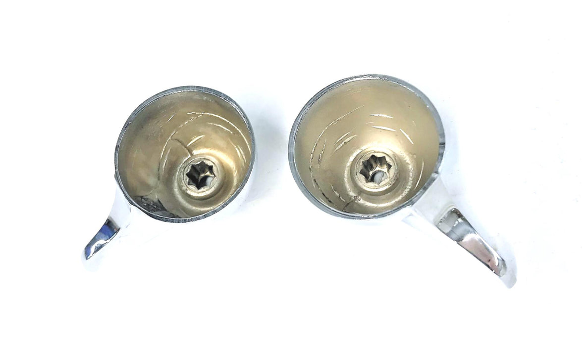 CHICAGO SINGLE WING COLD FAUCET 1000-COLDJKCP [LOT OF 2] NOS