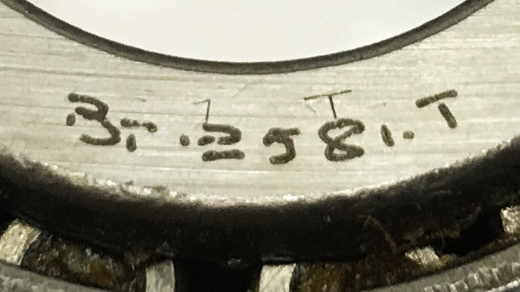 Bower Tapered Roller Bearing Cone BT-2581-T NOS