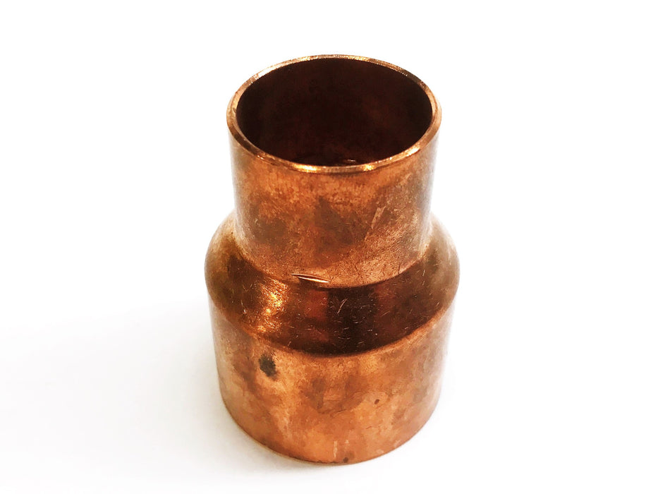 EPC 1-1/4" Sweat x 1-3/4" Sweat Copper Reducing Coupling [Lot of 2] NOS
