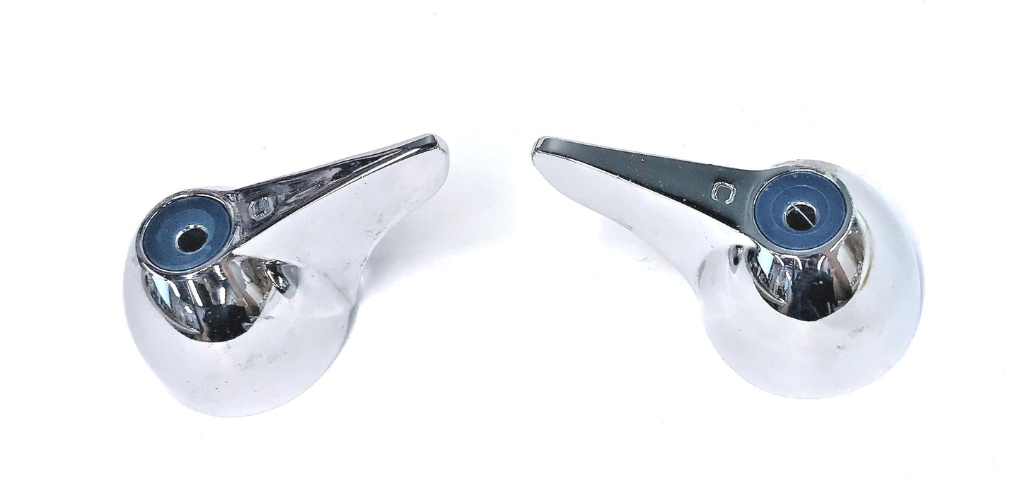CHICAGO SINGLE WING COLD FAUCET 1000-COLDJKCP [LOT OF 2] NOS