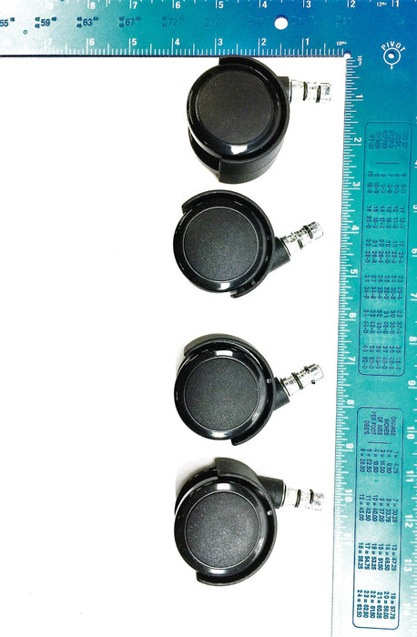 Master Manufacturing Friction-Ring Stem Caster Kit (4 pcs.) 19YX31 NOS