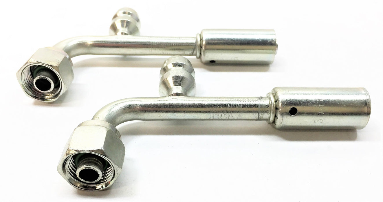 EATON/WEATHERHEAD Crimp Hose Fitting 75706E-Z97 [Lot of 2] NOS