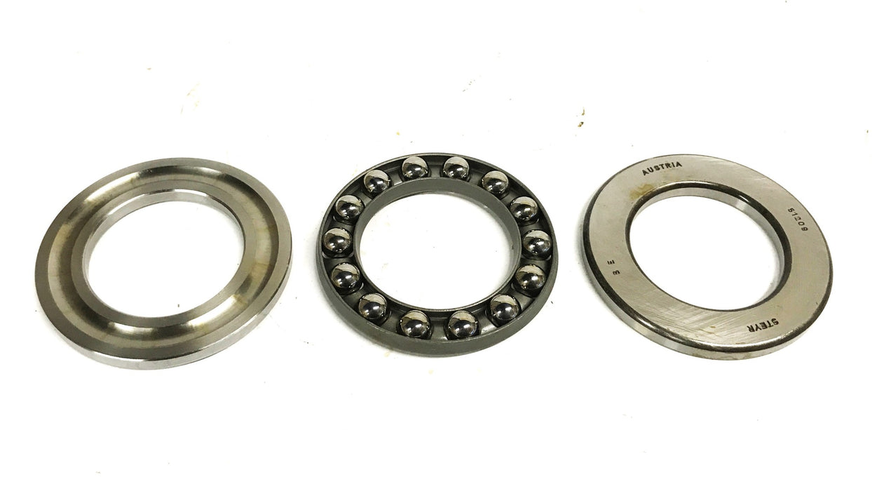 FAG 3-Piece Thrust Ball Bearing 51209-J9 NOS