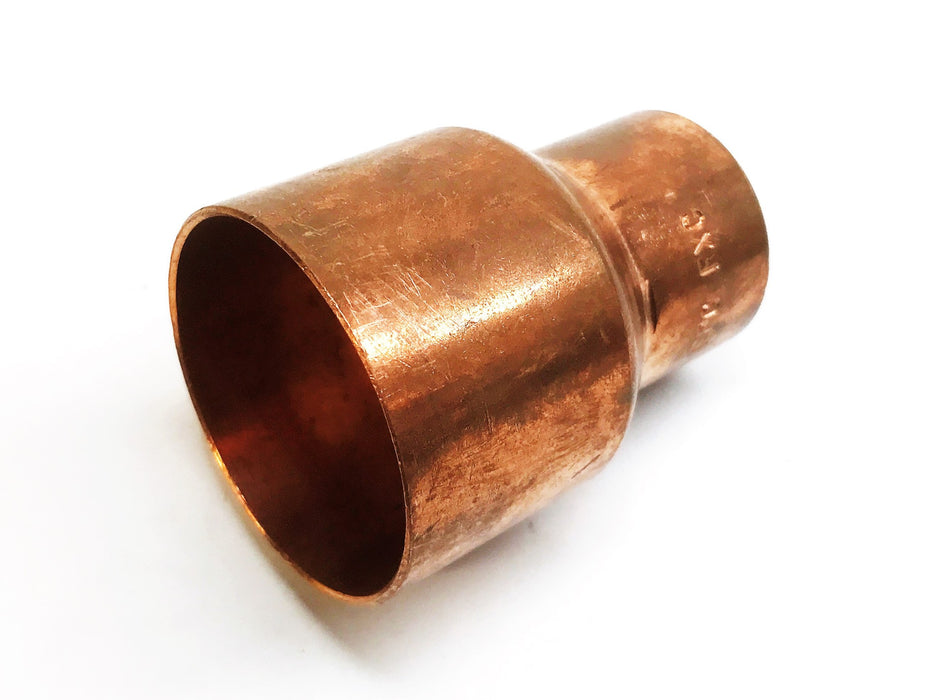 EPC 1-1/4" Sweat x 1-3/4" Sweat Copper Reducing Coupling [Lot of 2] NOS