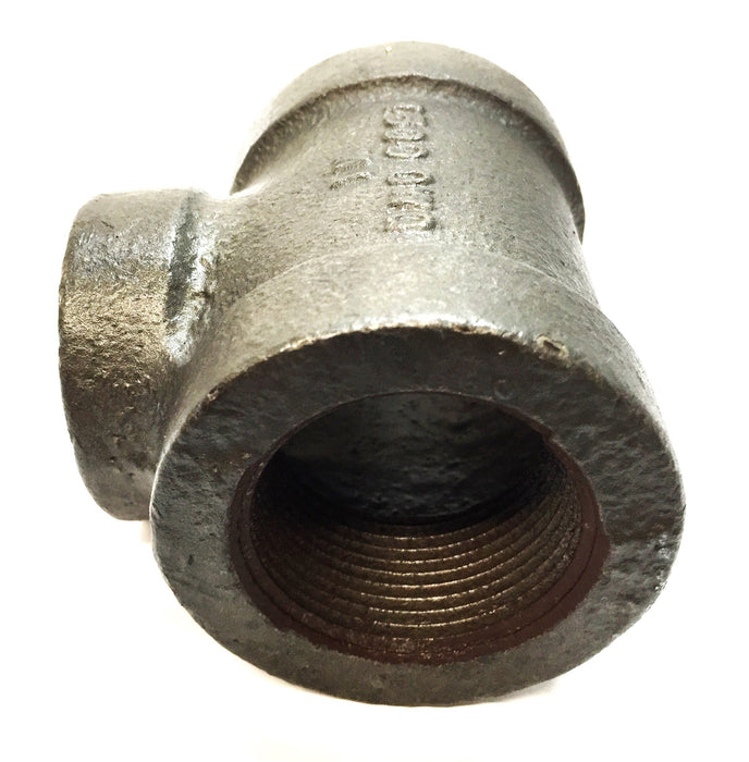 Stockham 1-1/4" x 1" SCH 80 Iron Tee [Lot of 2] NOS
