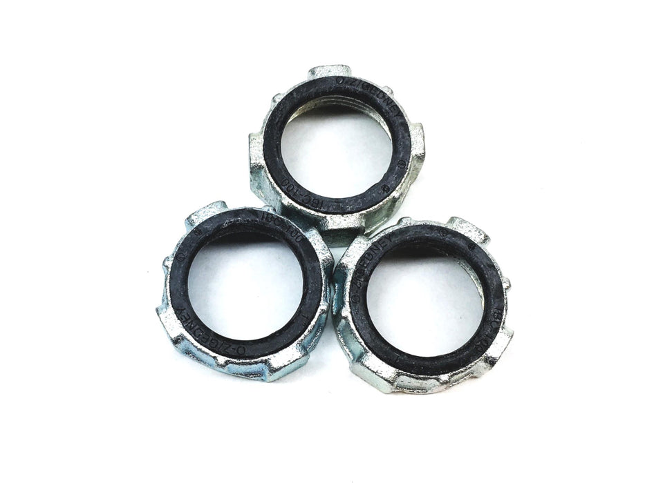 OZ Gedney Conduit Bushing Malleable USIP IBC-100 [Lot of 3] NOS