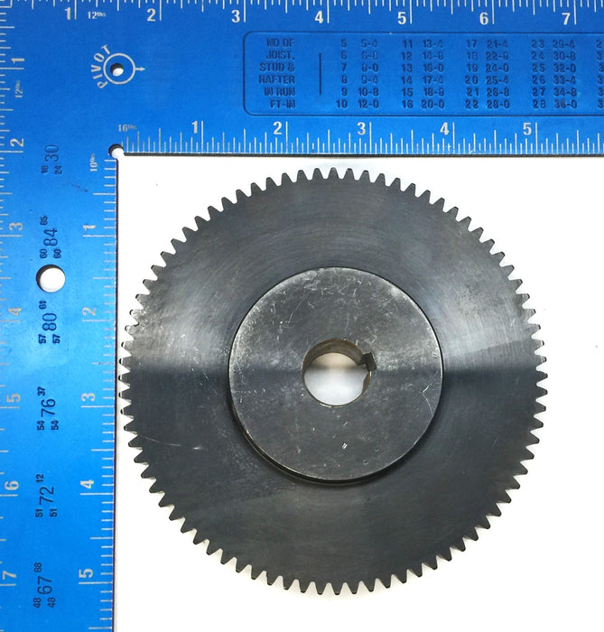 KHK Hardened 80-Tooth Spur Gear SS1.5-80 NOS