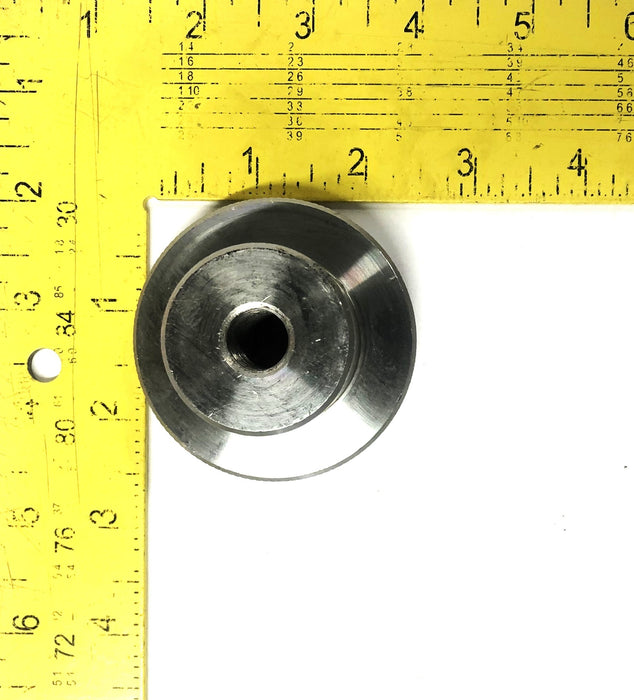 Unbranded 1.49X2.48 Inch OD Tapped Through Knob 0.46 Inch ID NOS