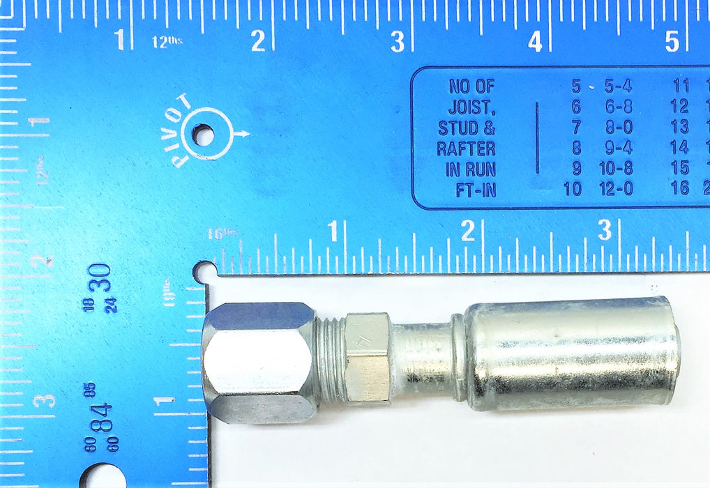 EATON/WEATHERHEAD Crimp A/C Hose Fitting 75708E-756 NOS
