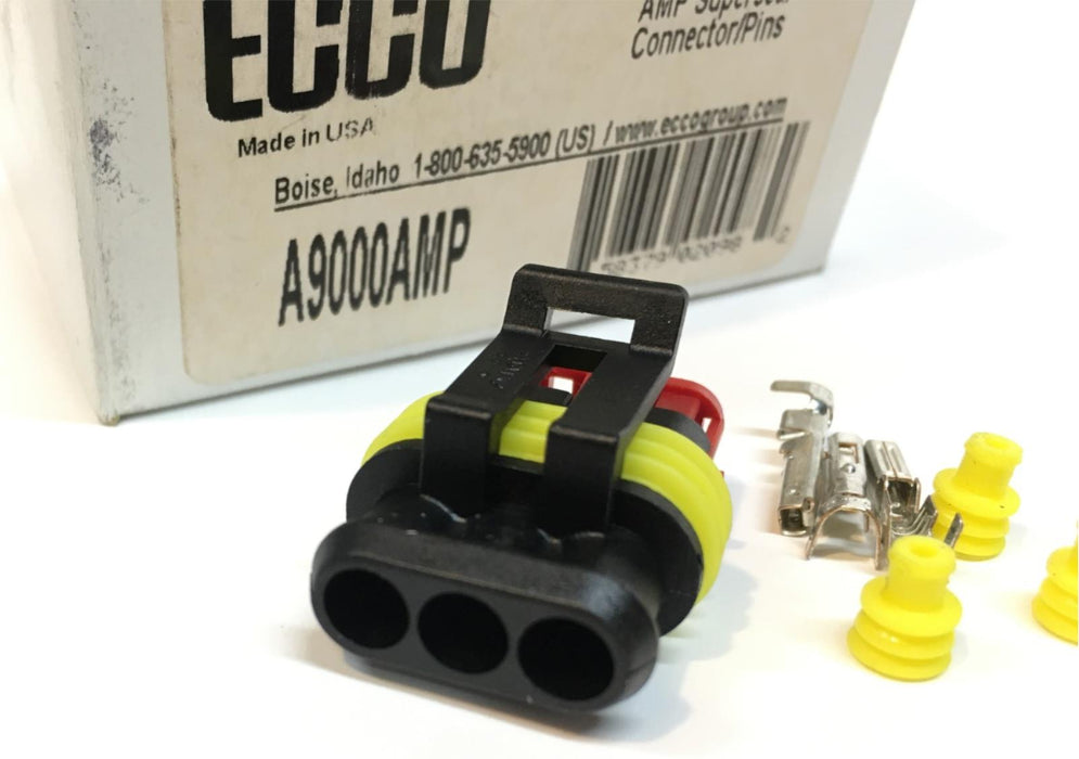 ECCO AMP Super-Seal Connector & Pins NEW IN BOX