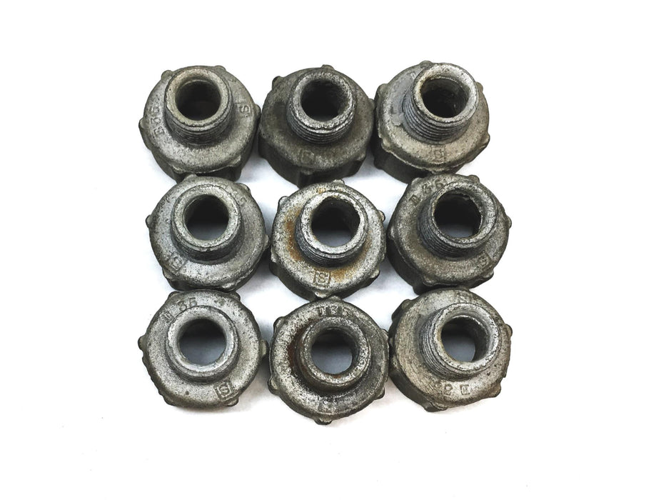 Unbranded 1 Inch Hex Bushing E35 [Lot of 9] NOS