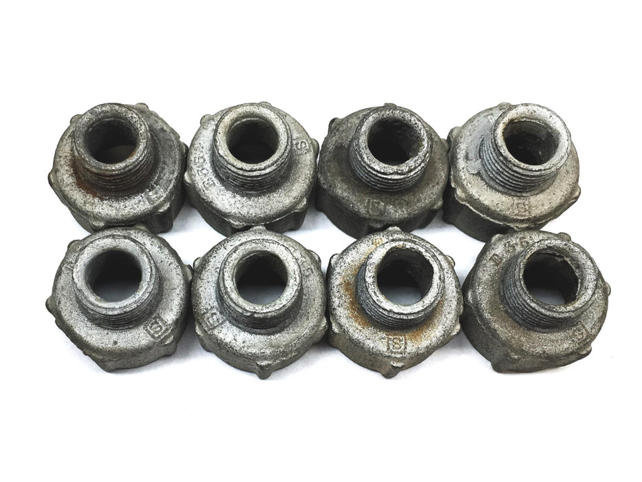 Unbranded 1 Inch Hex Bushing E35 [Lot of 8] NOS