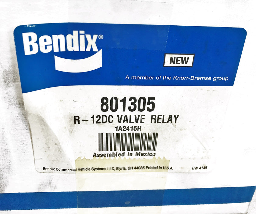 Bendix Double Check Relay Valve 801305 NOS