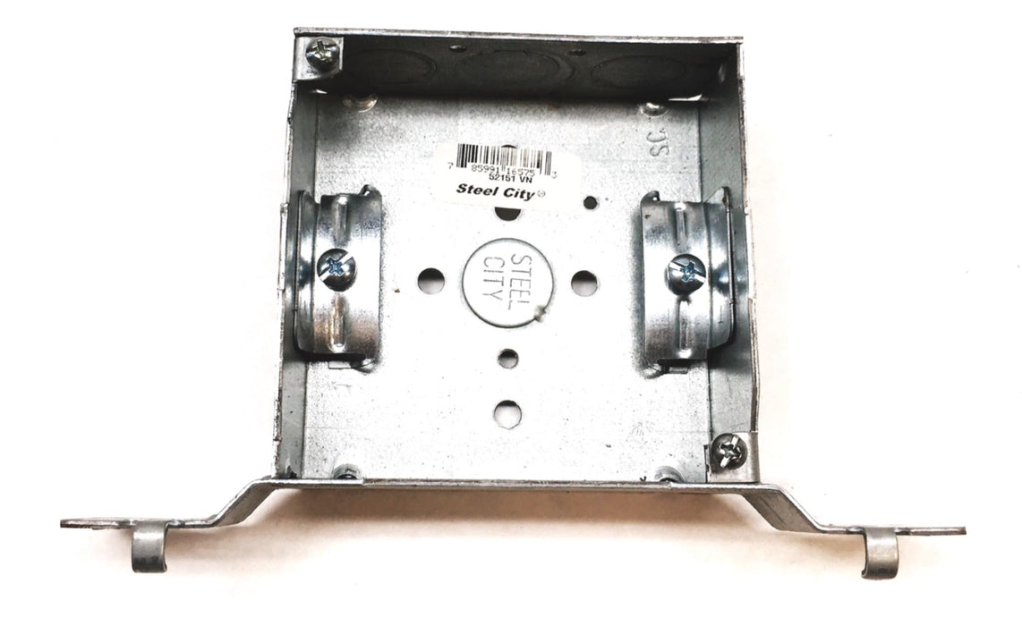 Steel City 4x4X1-1/2 Outlet Box 52151VN NOS