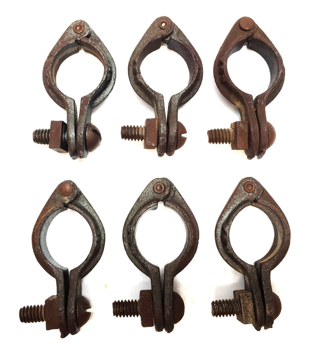 Unbranded 1/2" Split Iron Ring Hanger [Lot of 6] NOS