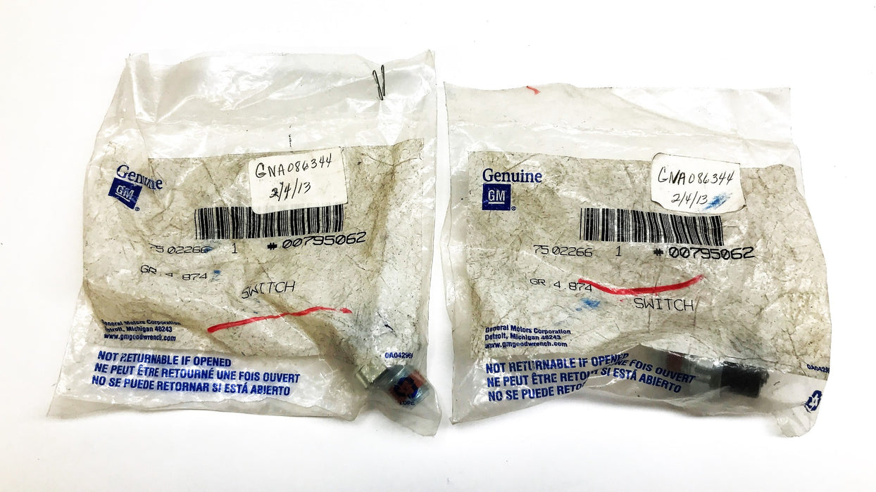 GM Brake Oil Pressure Sender Switch 795062 [Lot of 2] NOS