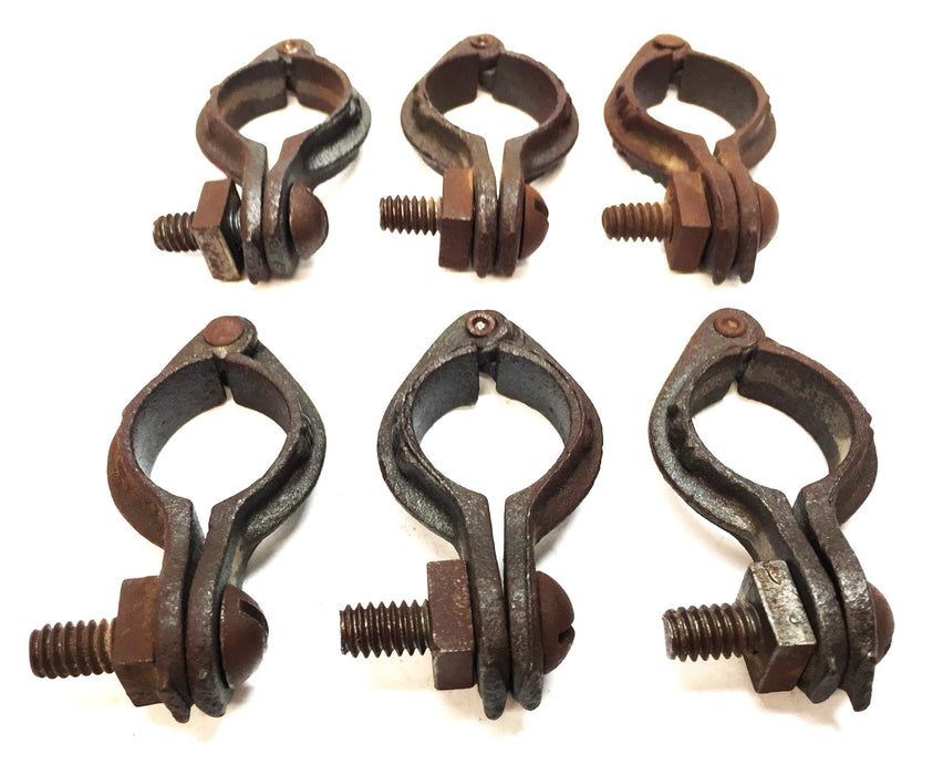 Unbranded 1/2" Split Iron Ring Hanger [Lot of 6] NOS