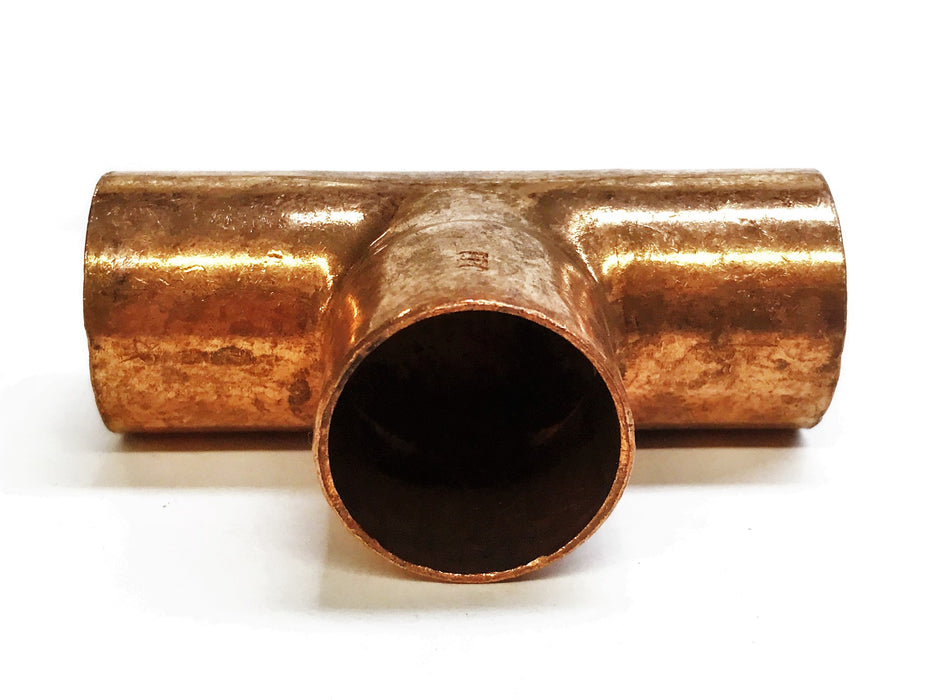 EPC 1" Sweat x 1" Sweat x 1" Sweat Copper Tee Coupling [Lot of 3] NOS