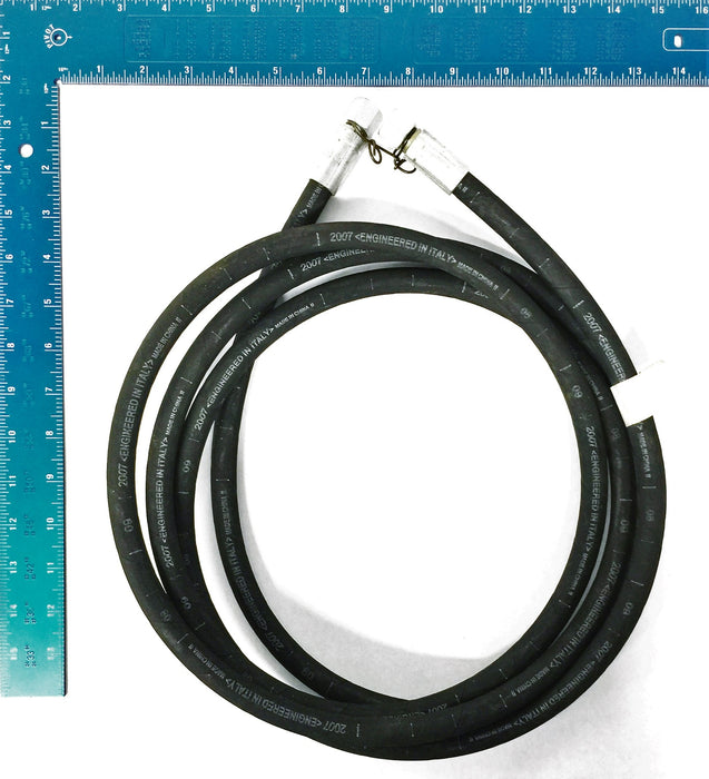 Hatec Hydraulic Hose 2SN06 3400mm (133.85") DKOL-08 NOS