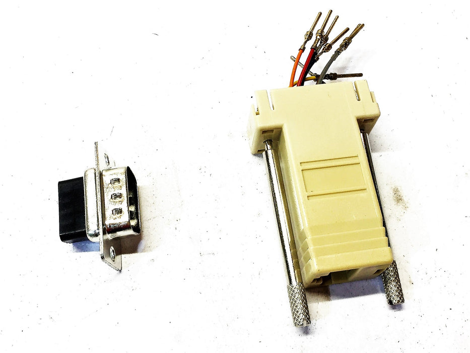 SPC Modular Connector, Jack/9pin, Female, D-SUB 8588-0198 NOS