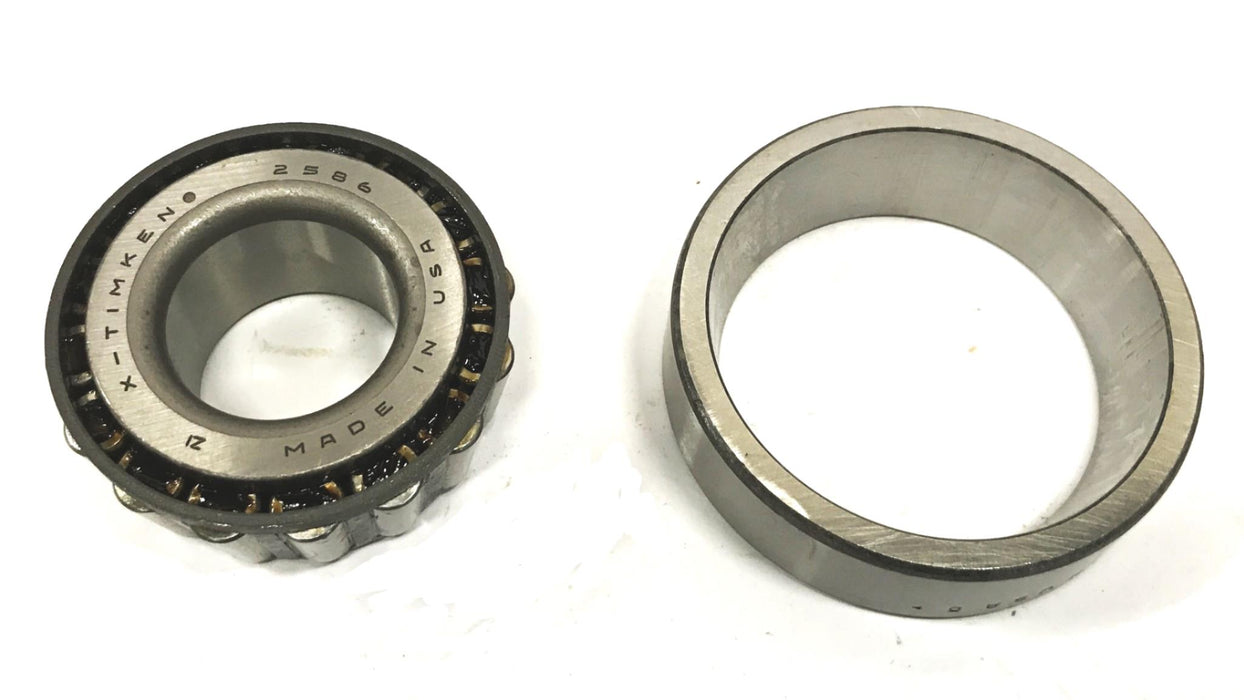 Timken Tapered Roller Bearing Cone and Cup Assembly 2586/2525 NOS