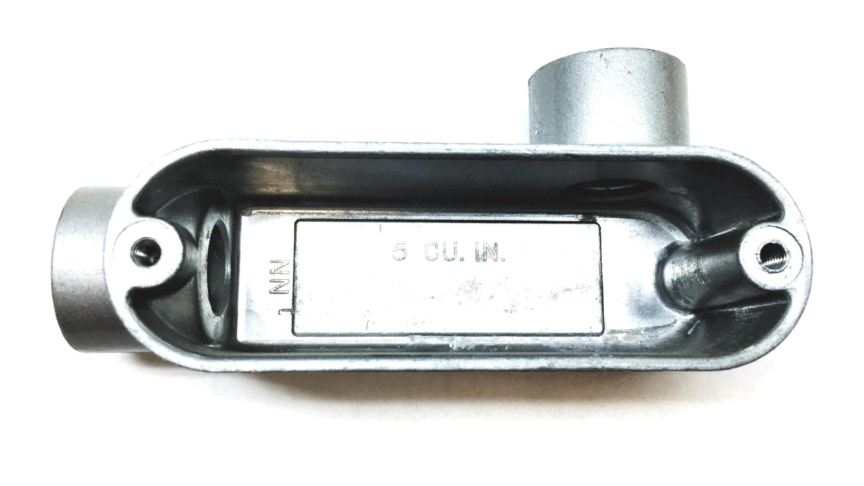 Crouse-Hinds 1/2 Inch 5 CU IN Condulet Outlet Body 425B LR19 [Lot of 3] NOS