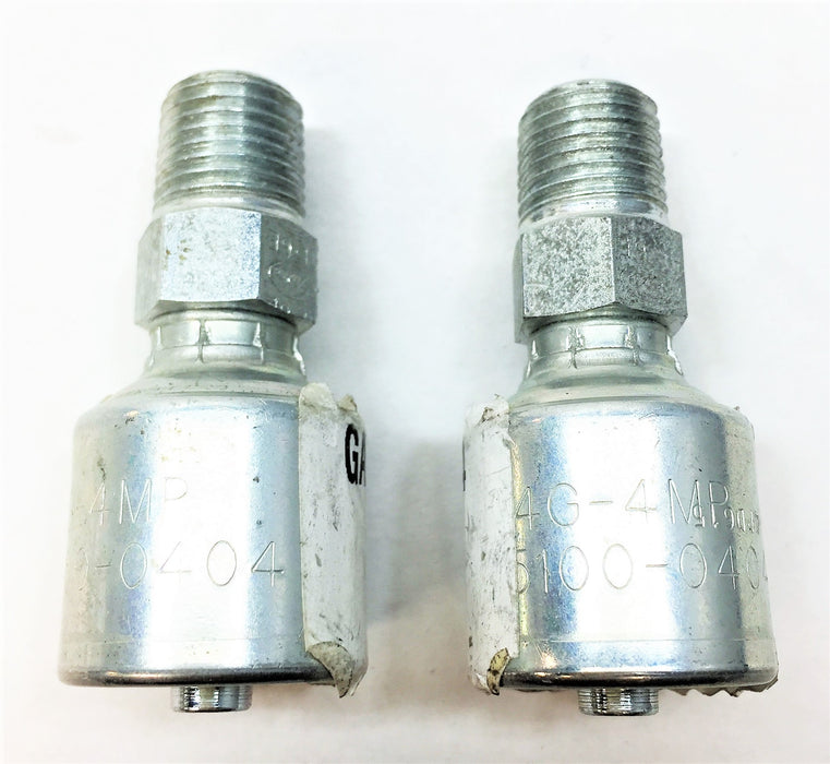OREILLY 4G-4MP Megacrimp Hose End G25100-0404 [Lot of 2] NOS