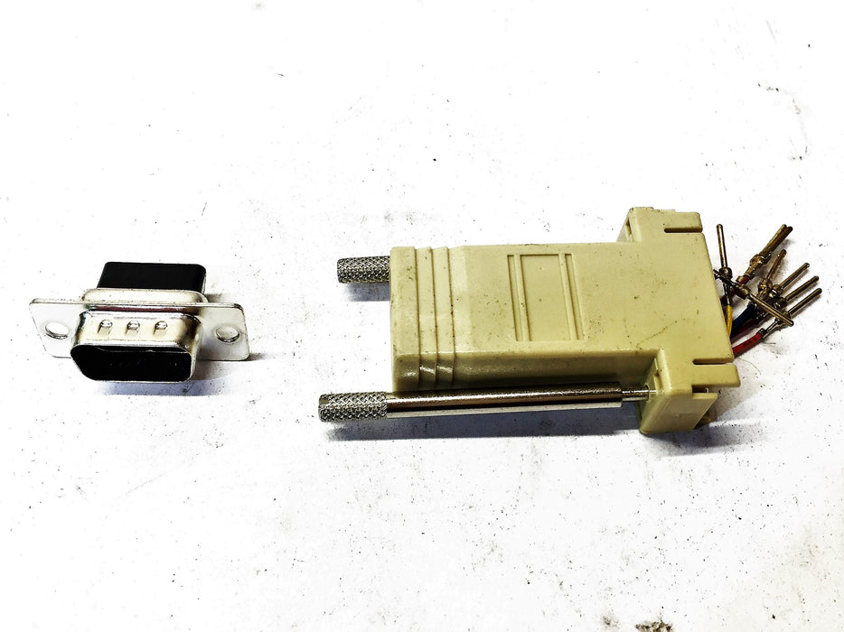 SPC Modular Connector, Jack/9pin, Female, D-SUB 8588-0198 NOS