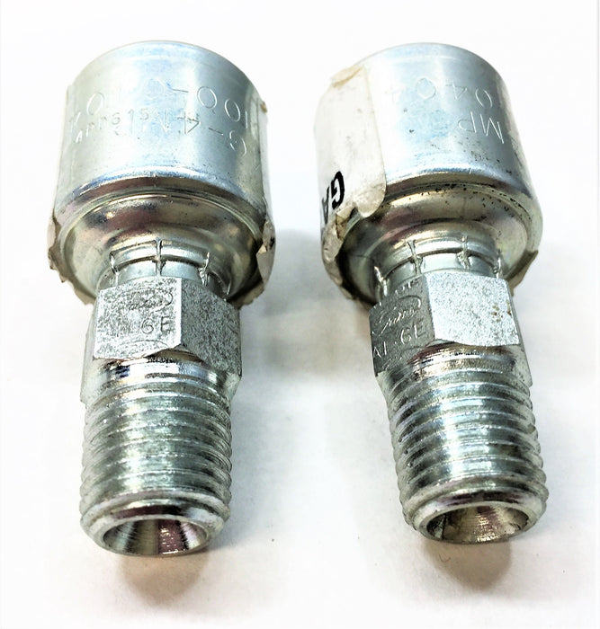 OREILLY 4G-4MP Megacrimp Hose End G25100-0404 [Lot of 2] NOS