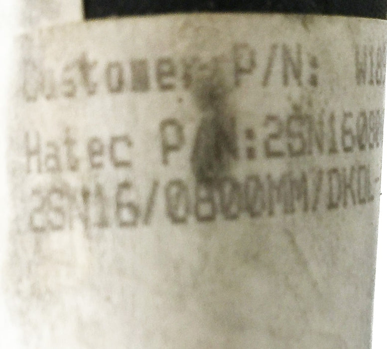 Hatec Hydraulic Hose 2SN16 800mm (31.49") DKOL-18-45 NOS