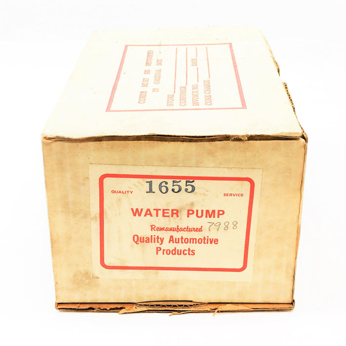 NPW Water Pump MZ-18 REMANUFACTURED