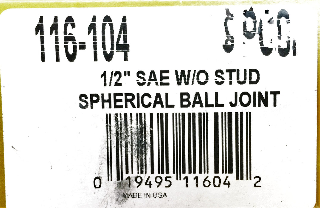 Dorman Spherical Ball Joint 116-104 NOS