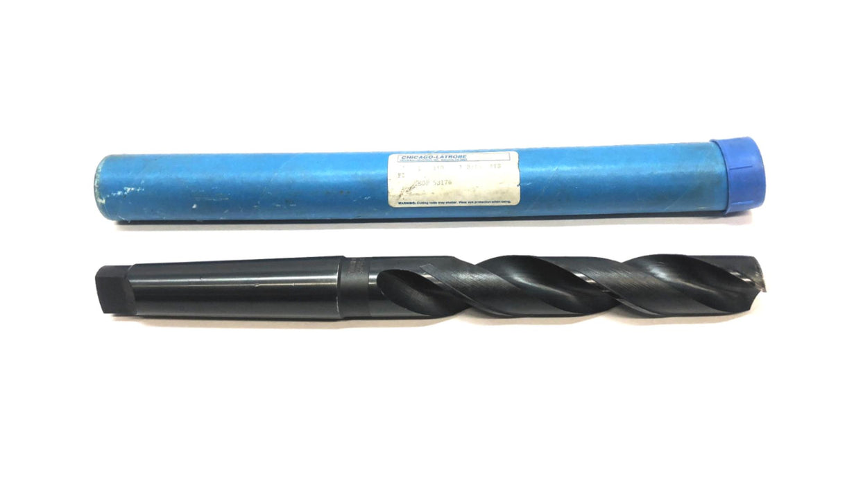 Chicago-Latrobe TRW 1-3/16 INCH 4TS Taper Shank Drill Bit 53176 NOS