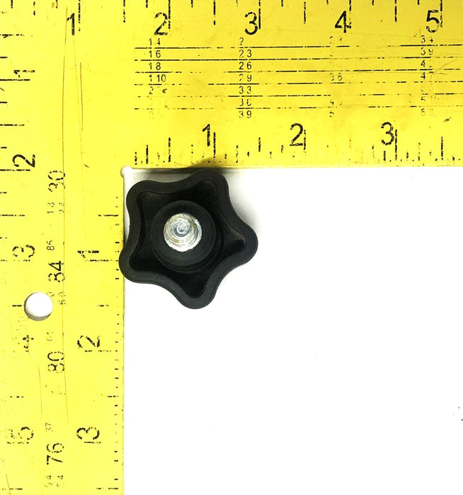 Unbranded 5 Point Control Knob 5/16 Inch 20 TPI [Lot of 4] NOS