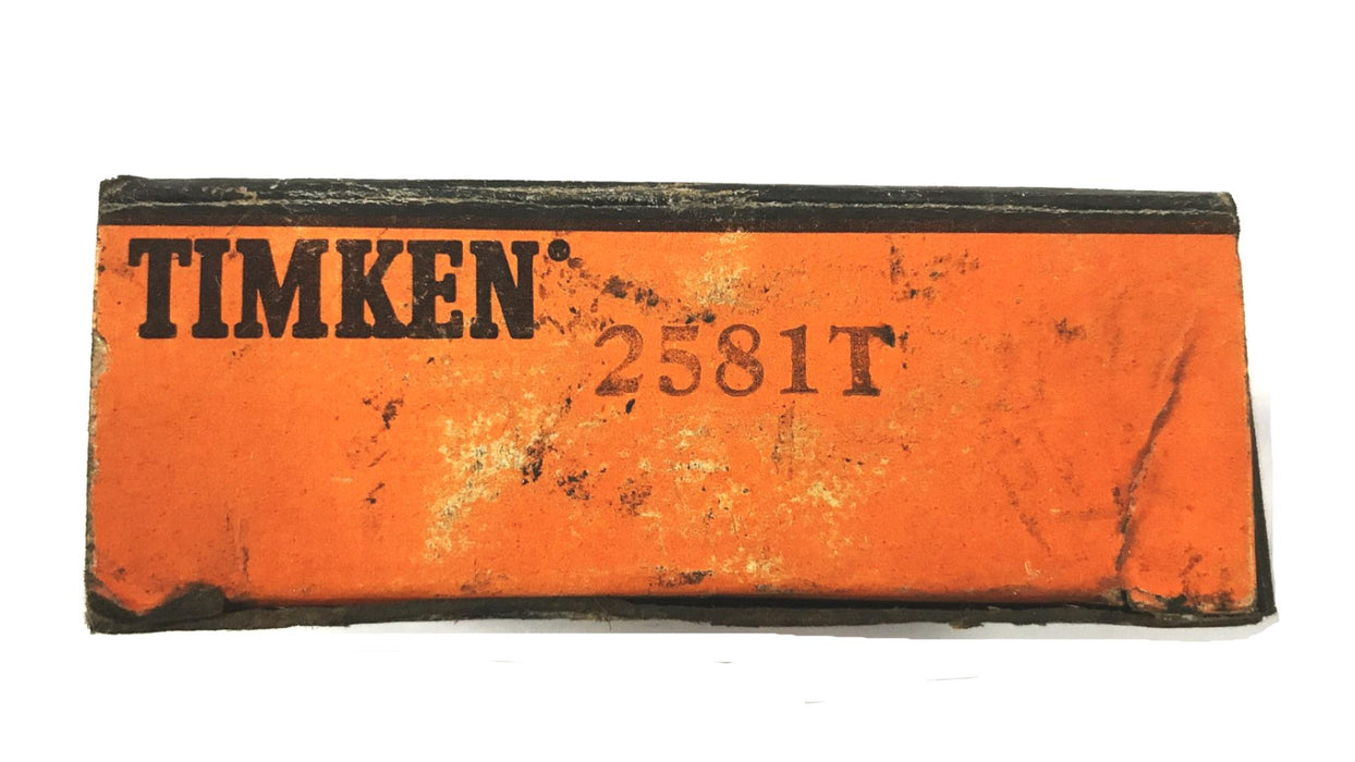 Timken Tapered Roller Bearing Cone 2581T NOS