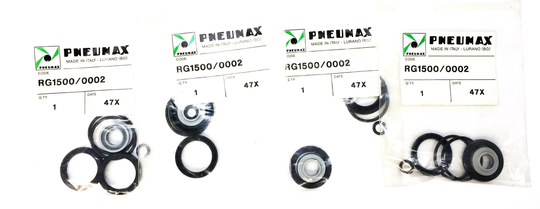 Pneumax Seal Kit RG1500/0002 [Lot of 4] NOS