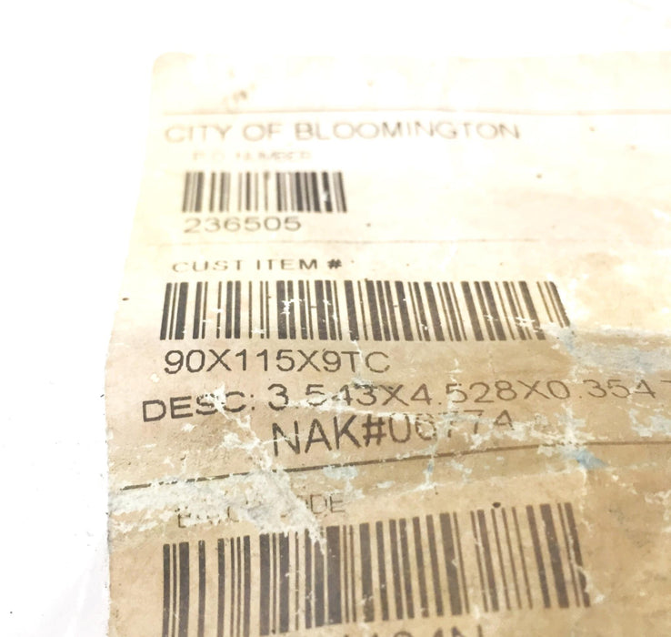 Dichtomatik Oil Seal 90X115X9TC NOS